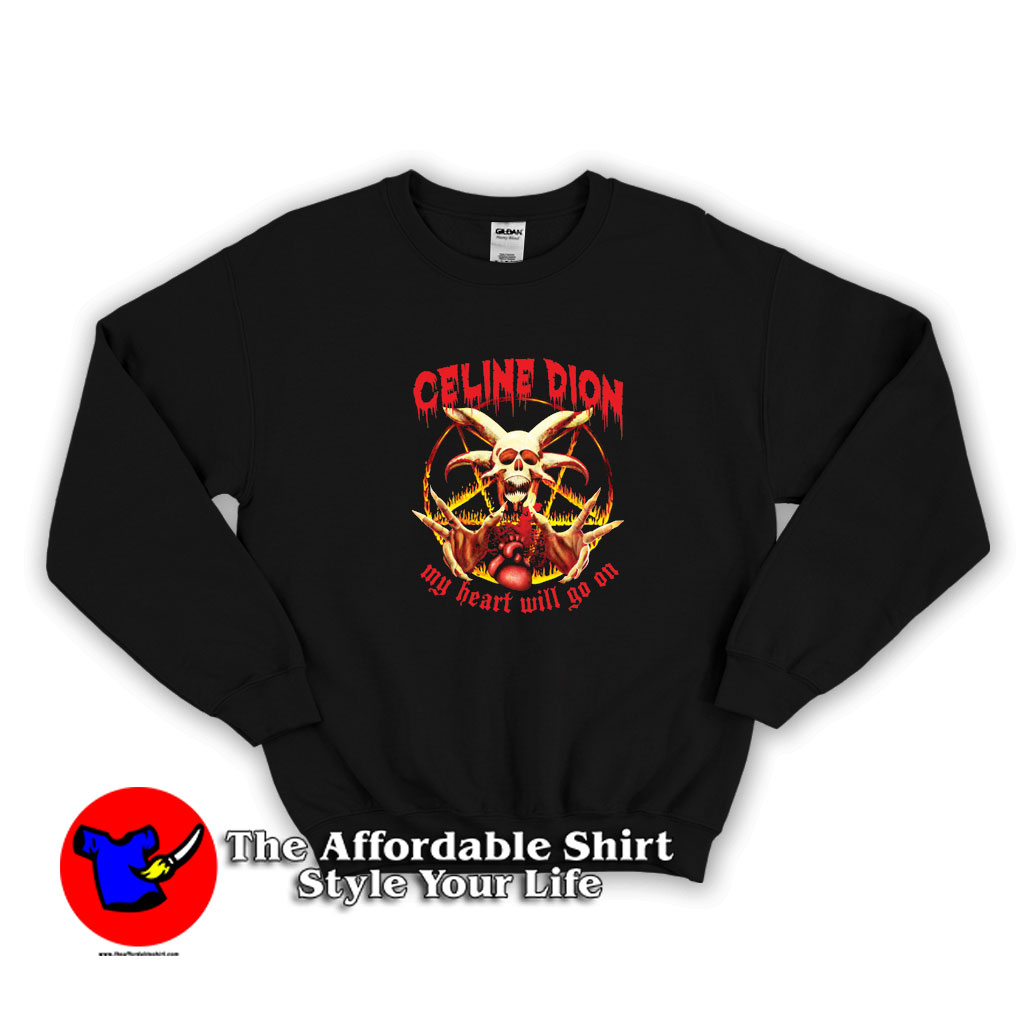 celine dion satanic t shirt